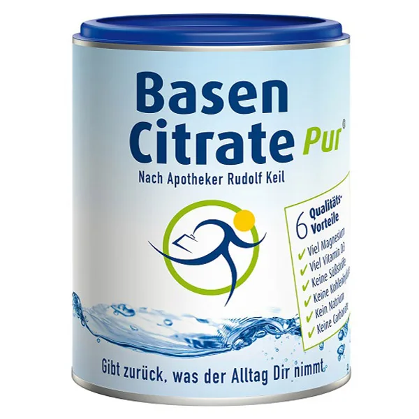 Basen Citrate Basen Citrate - Basische Mineralverbindungen
