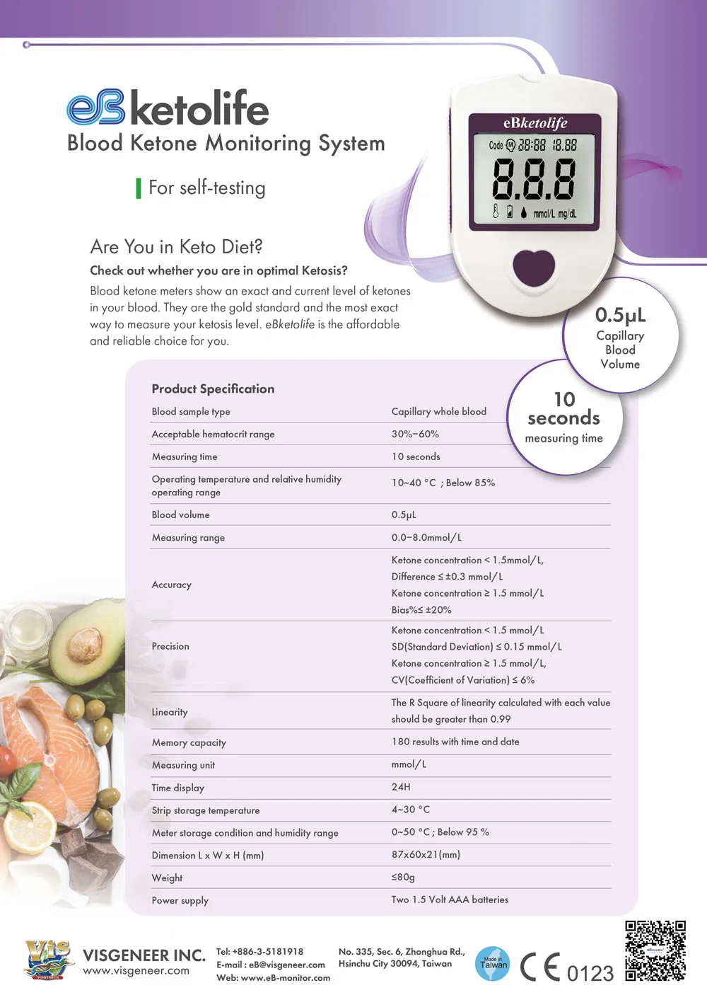 eBketolife- Keton meter set eBketolife- Keton meter set