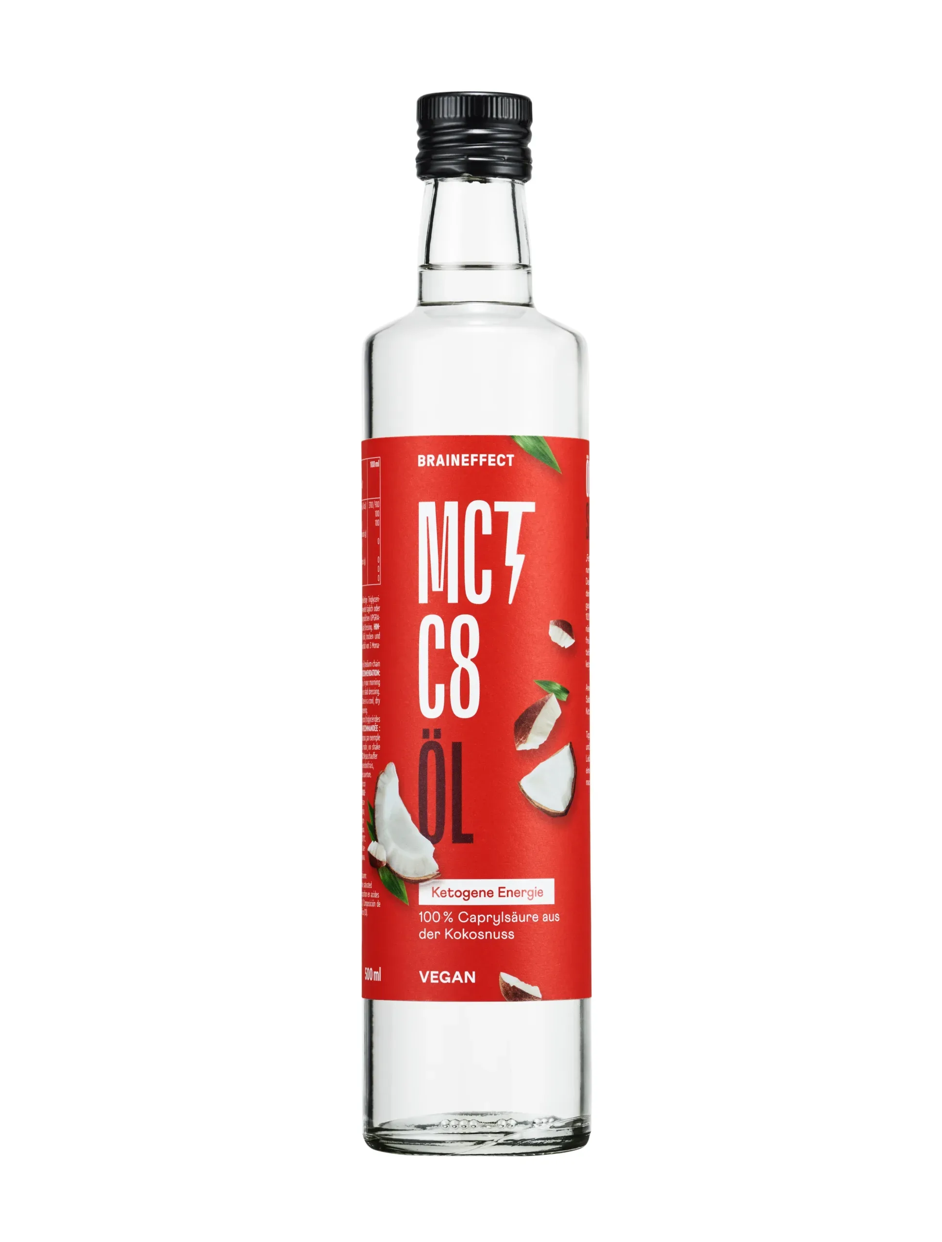MCT C8 öl-Rocket braineffect -500ml