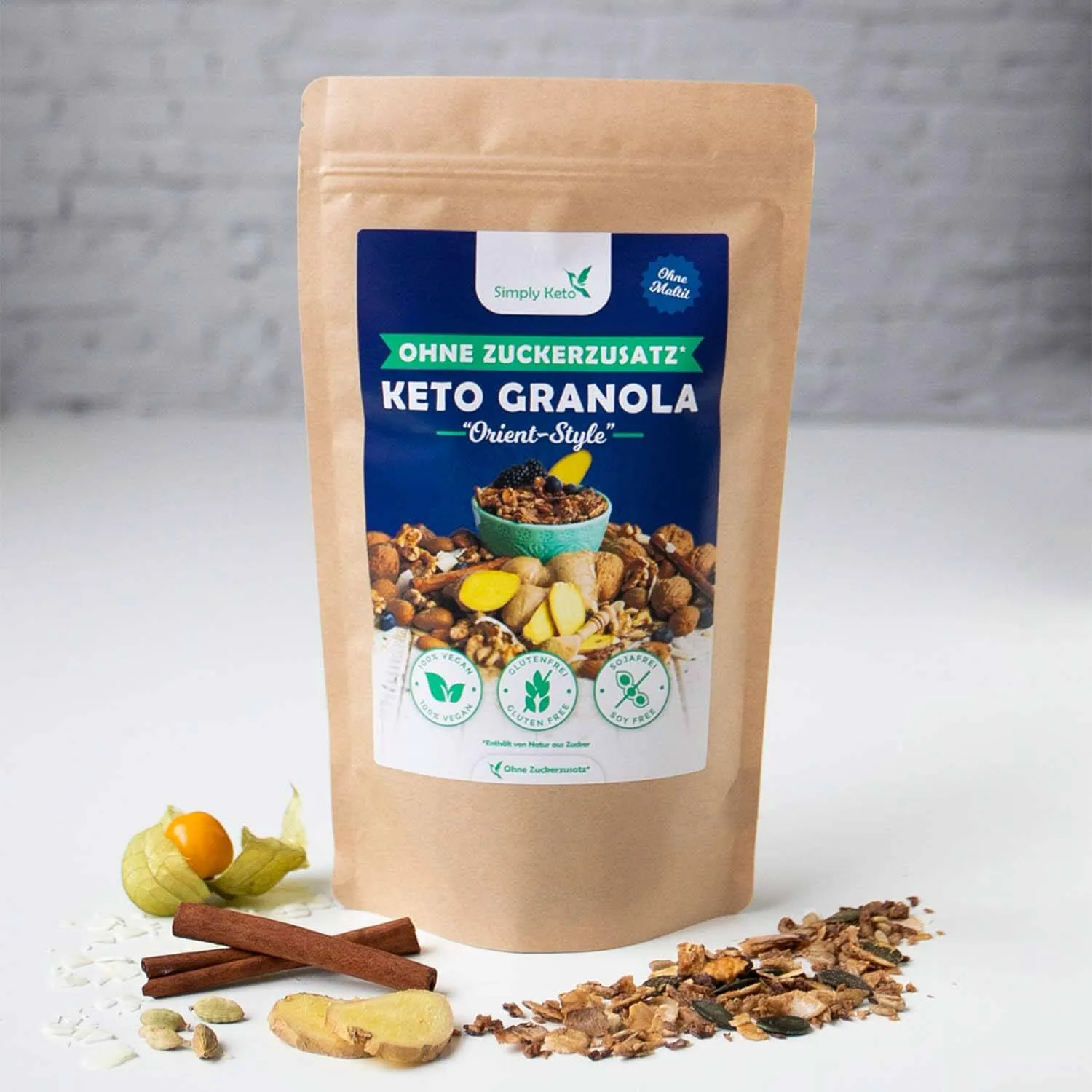 Orient keto Granola-Simply keto Orient Keto Granola