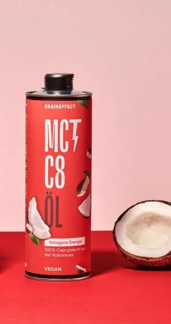 mct oil- C8, neutral- 1L,Brain effect