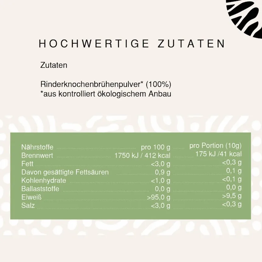 Bio Collagen Jarmino -Zutatan Bio Collagen -Ketoshop