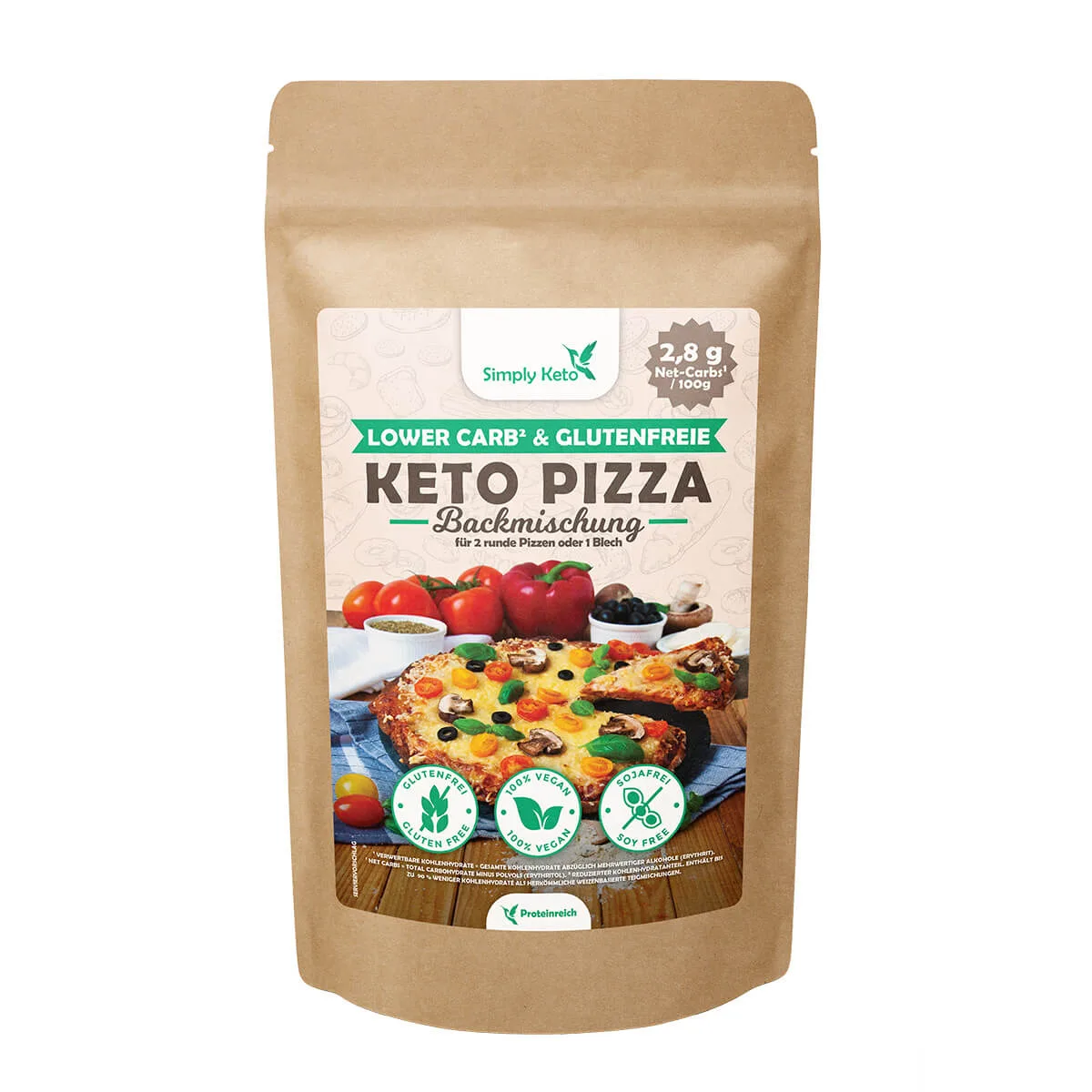 Keto Pizza Keto Pizza Backmischung