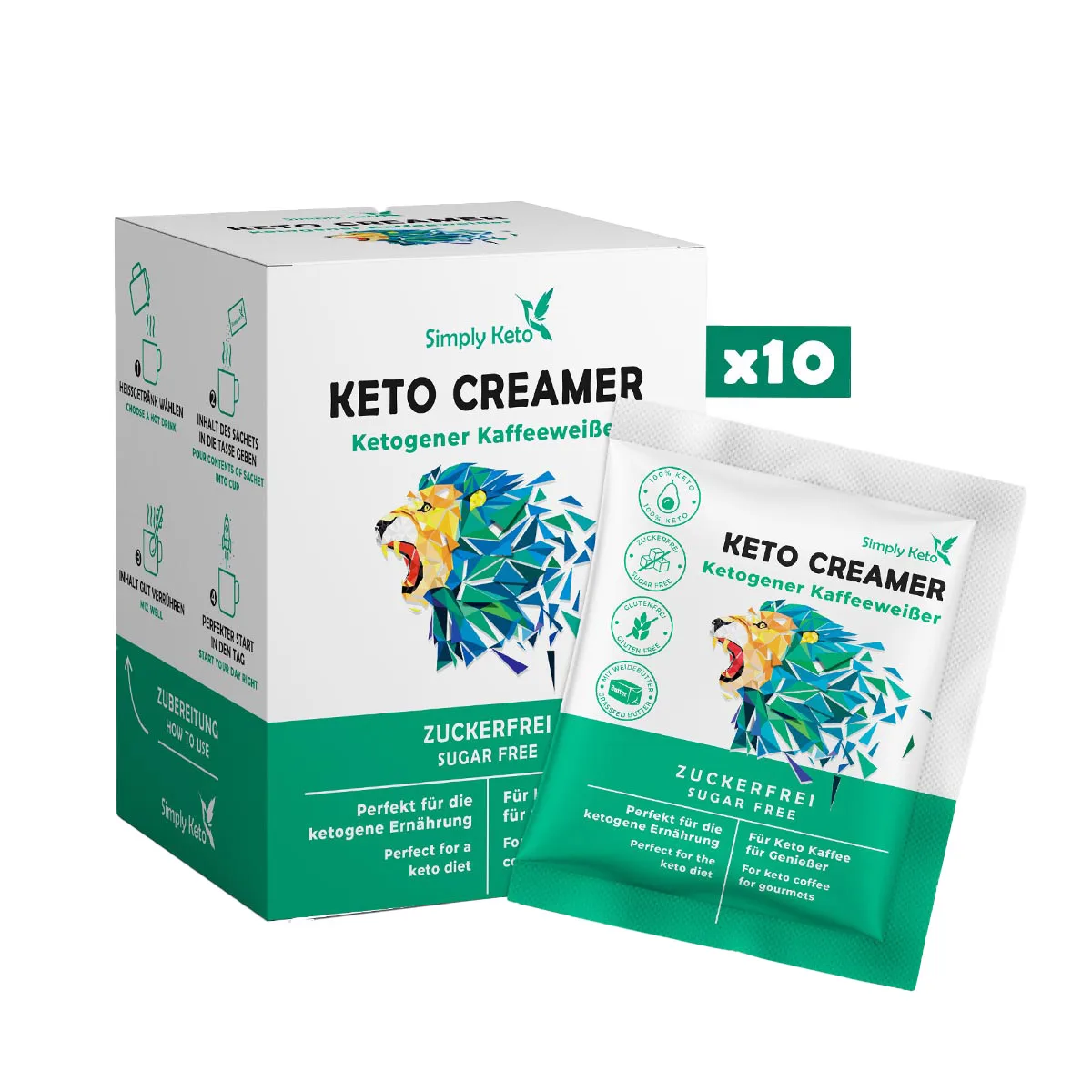 keto creamer -Zuckerfrei Ketogener Kaffeeweisser- ketoshop