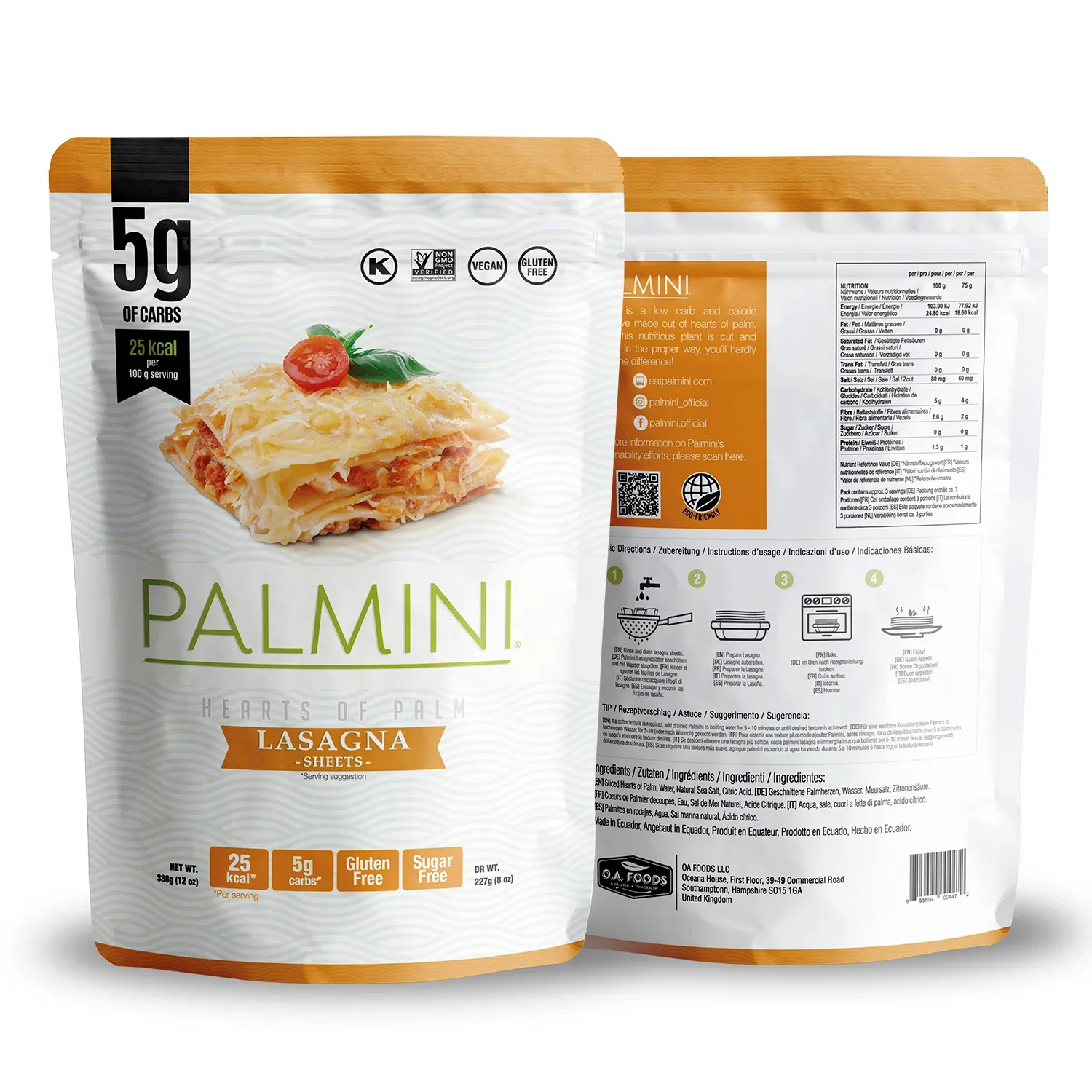 palmini lasagneblätter - ketoshop