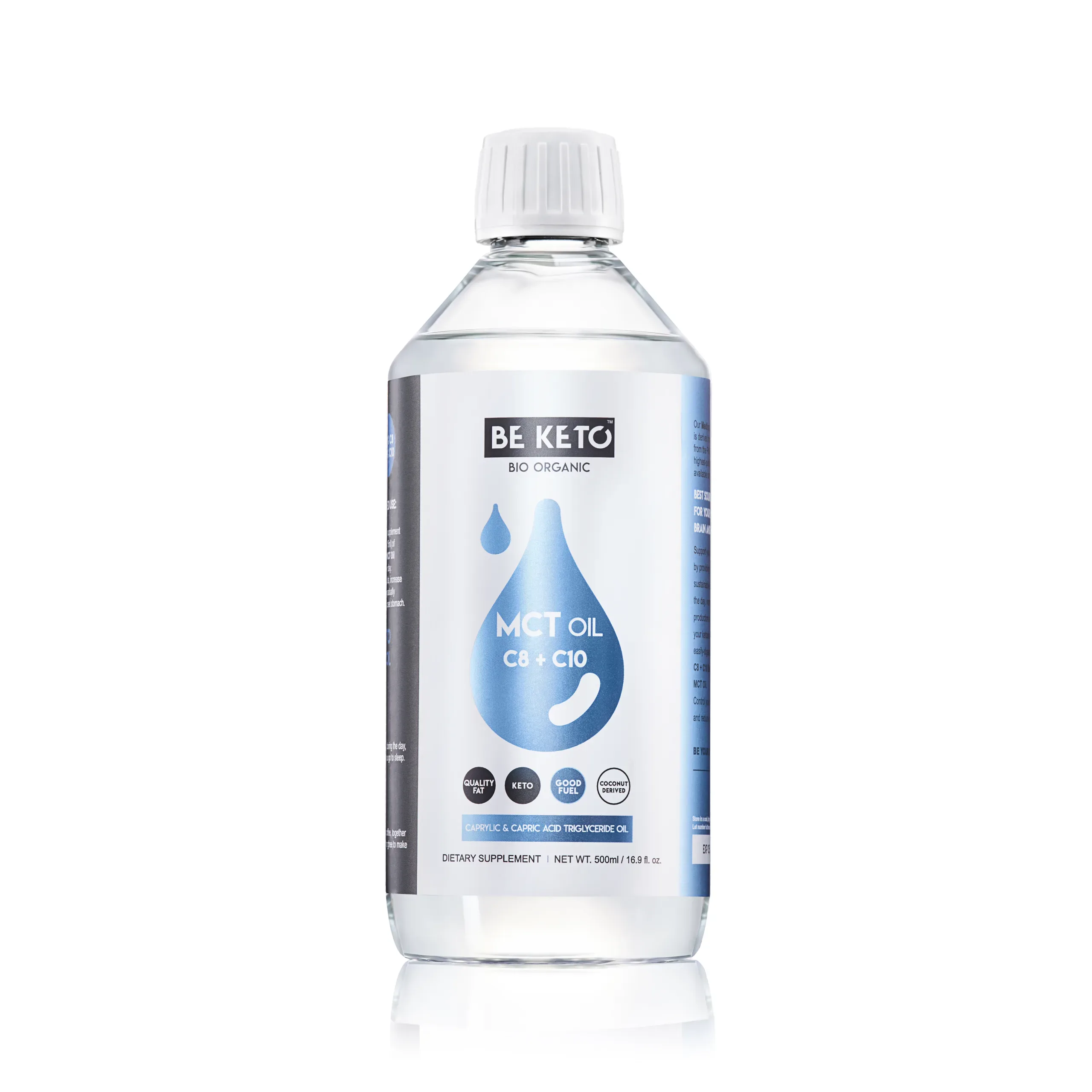 MCT Oil C8+C10 500ML -Beketo