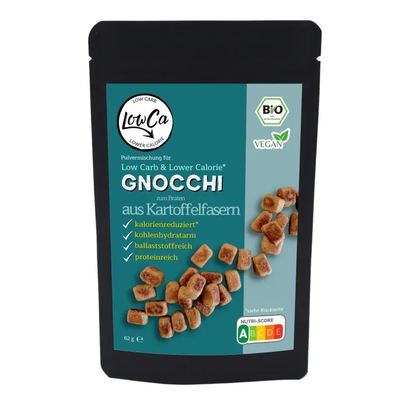 Low carb Gnocchi aus kartoffelnfasern
