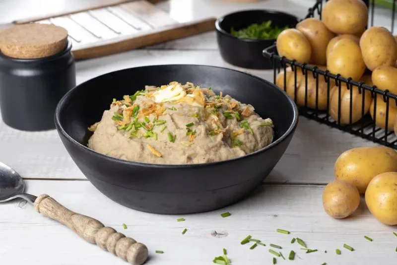 Low carb püree - aus kartoffelnfasern