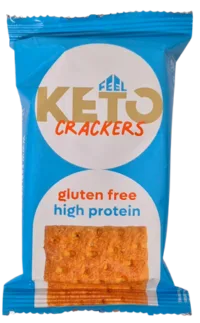 Feel Keto crackers, 40g Glutenfrein, Proteinreich