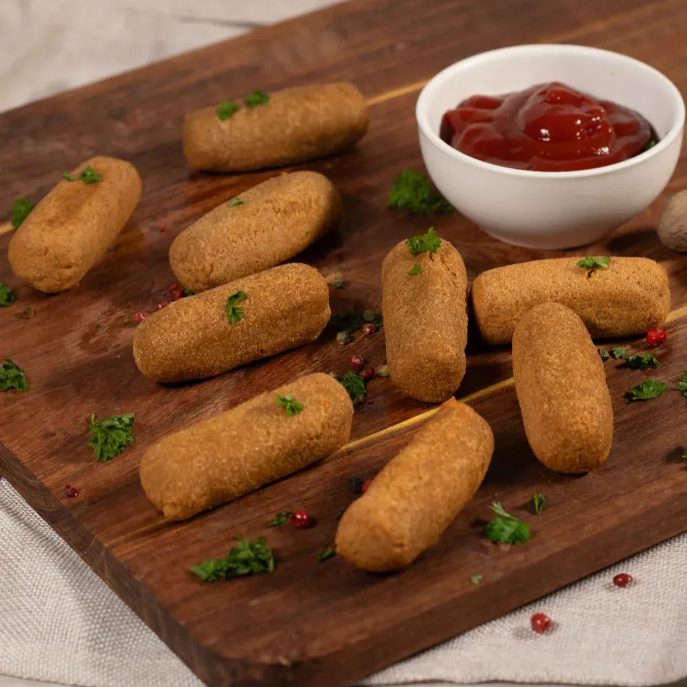 Kroketten low carb keto kalorienarm ohne Kohlenhydrate glutenfrei