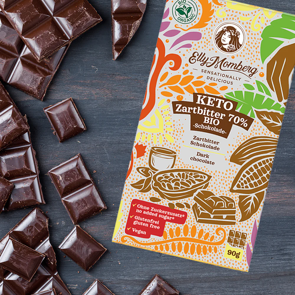 Keto Zarbitter Schokolade - 90g Keto Zarbitter Schokolade - 90g