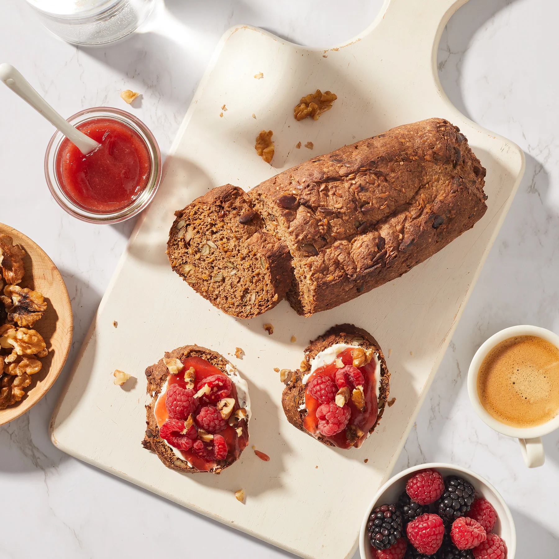 Keto WalnussBrot - Ketofaktur Keto WalnussBrot - Ketofaktur