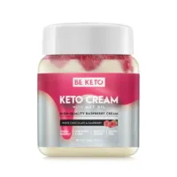Keto-Cream White Chocolate Raspberry mit MCT öl
