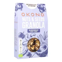 Bio Nuts & seeds Granola mit schwarzer Johannisbeere -250g