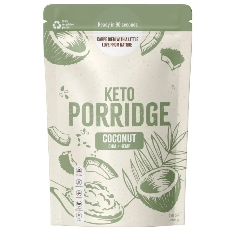 Keto porridge coconut - OKONO Keto porridge coconut - OKONO -250g