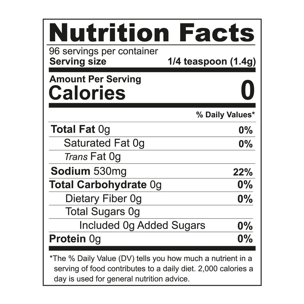 Real salt -coarse sea salt - Redmond