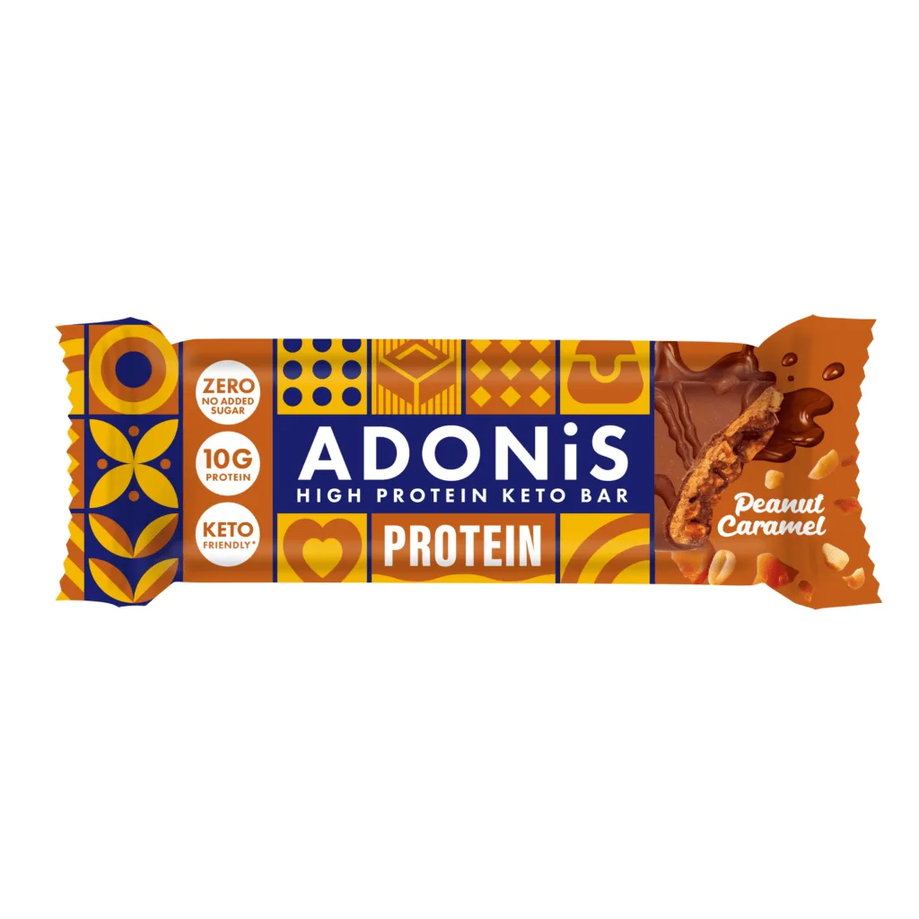 Adonis Protein Bar-Peanut Caramel -45g Adonis Protein Bar-Peanut Caramel -45g