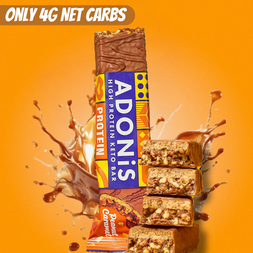Adonis protein Bar - Peanut & Caramel Adonis protein Bar - Peanut & Caramel
