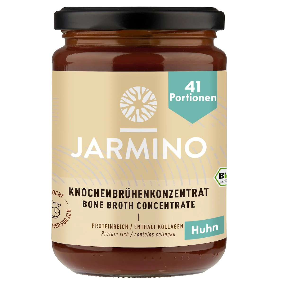 Knochen bruehenKonzentrat Huhn-jarmino-410g Knochen bruehenKonzentrat Huhn-jarmino-410g