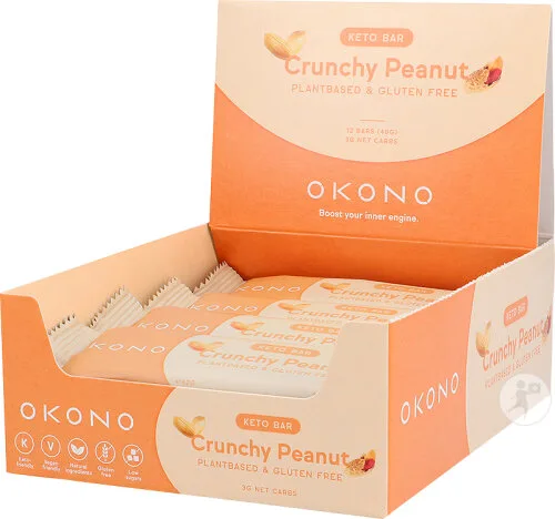 okono-ketobar-crunchy-peanut- 12er Pack okono-ketobar-crunchy-peanut- 12er Pack