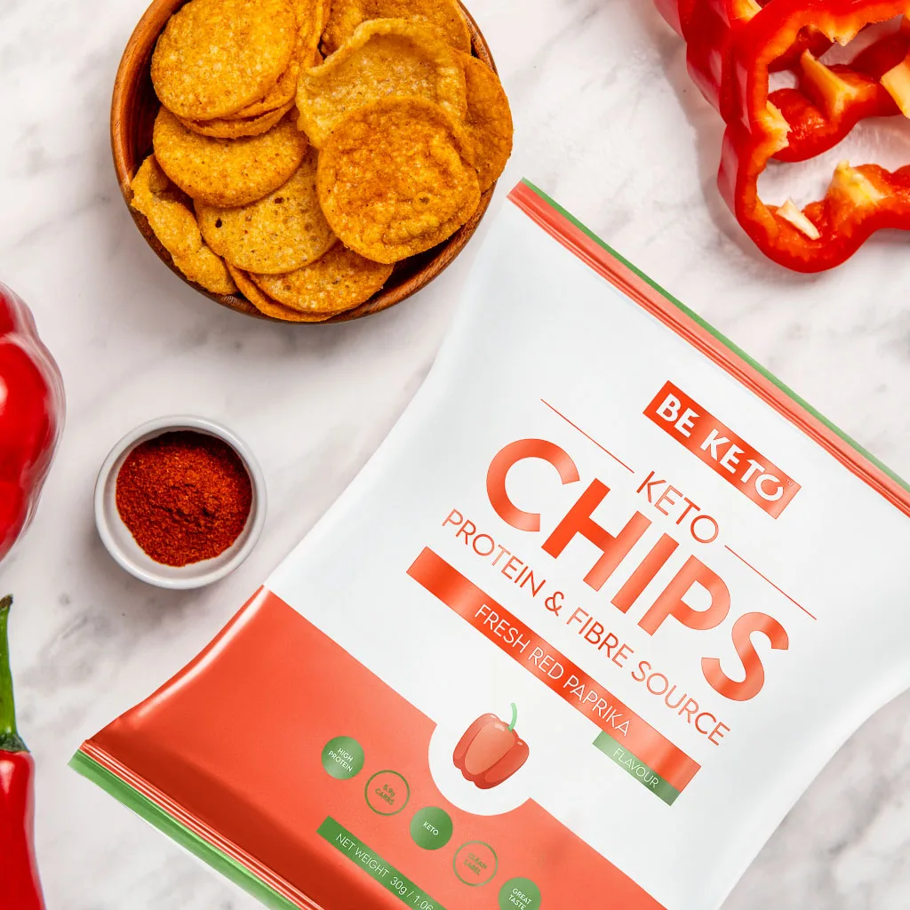 Keto Chips-Paprika - Beketo Keto Chips-Paprika - Beketo