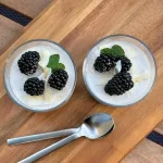Low carb Kokos Panna-Cotta
