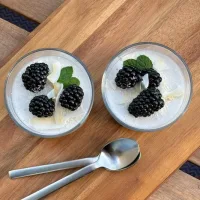 Low carb Kokos Panna-Cotta