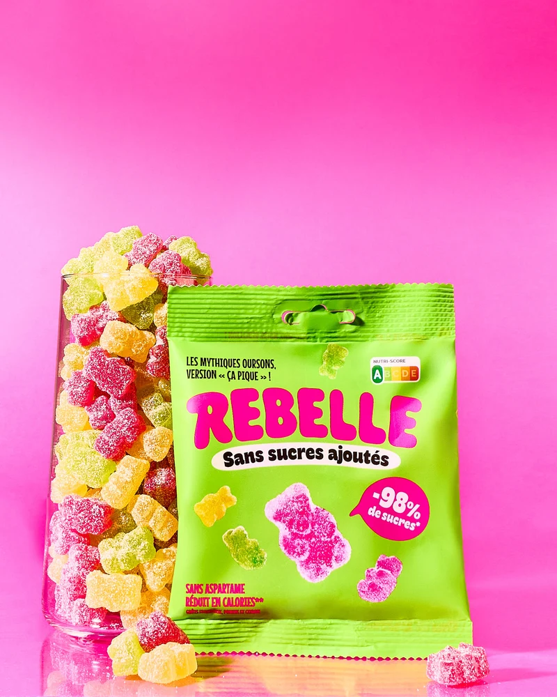 Saure Gummibärchen- REBELLE -50g
